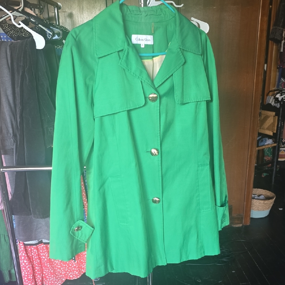 Calvin Klein Green Women's Jacket